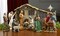 7 Inch Real Life Nativity Set - Includes All People, Lighted Manger, Chest Of Gold, Frankincense & Myrrh